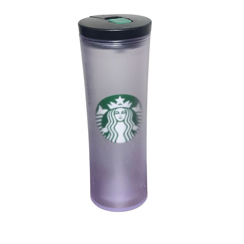 Starbucks Frosted 20oz Pop Top Cold Drink Tumbler Travel Cup